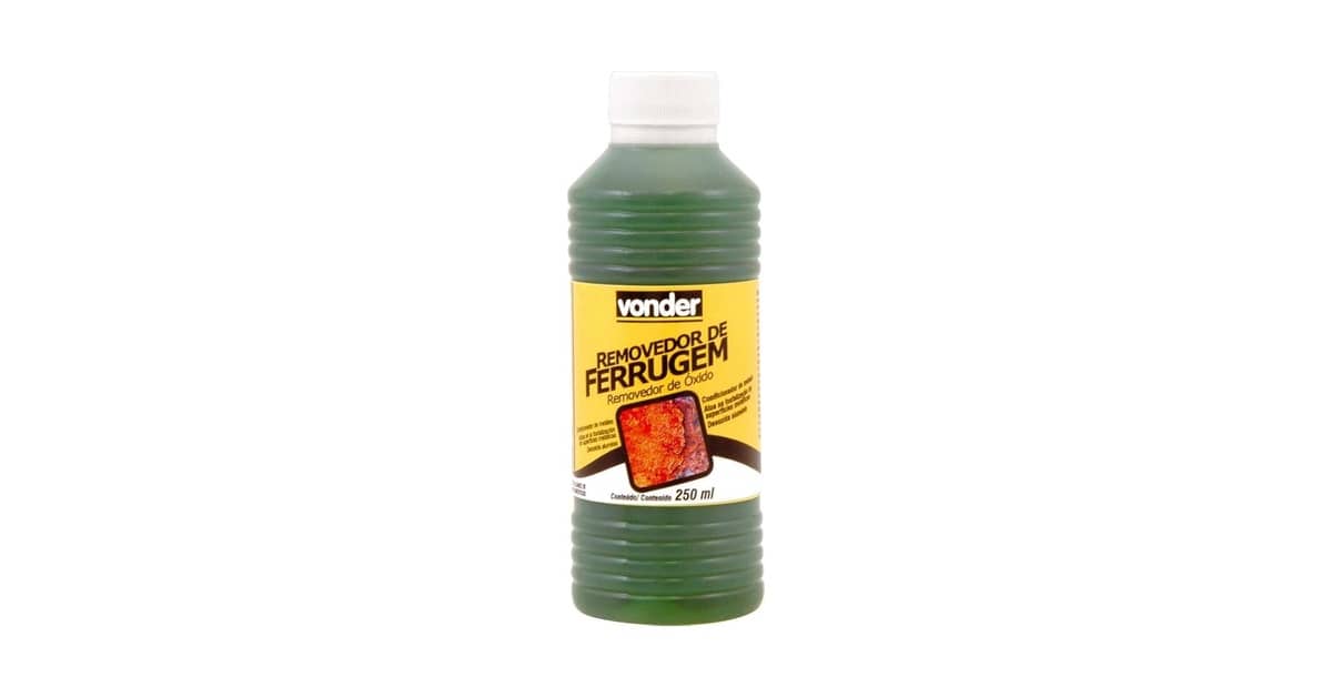 Melhor Removedor de Ferrugem de Ferro: Potência e Eficácia Garantida