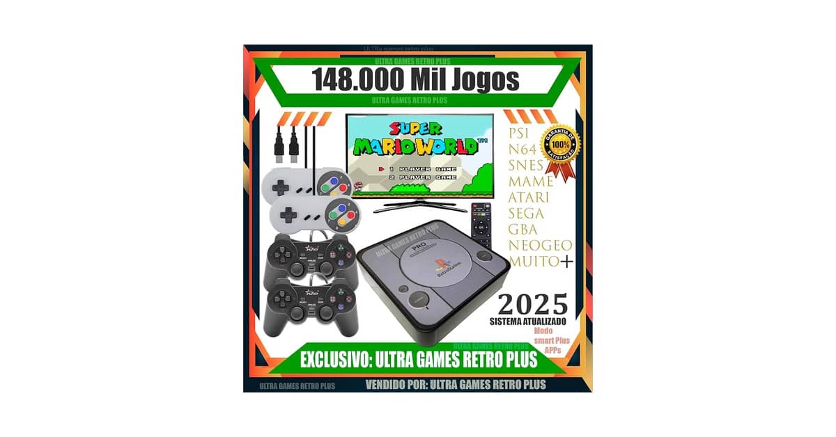 Melhor Retro Game Box: Escolha o Seu com Milhares de Jogos!