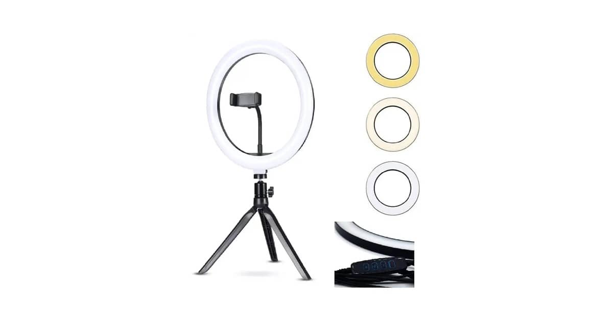 Melhor Ring Light Para Celular: Clipe ou Tripé?