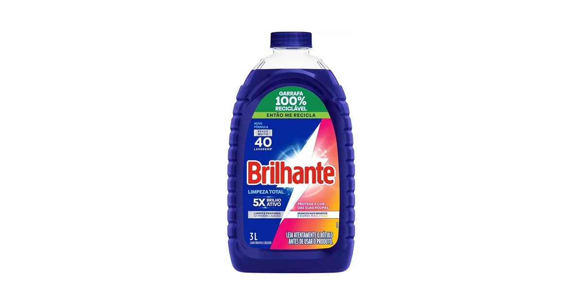 Melhor Sabão Líquido Para Roupas Custo Benefício?