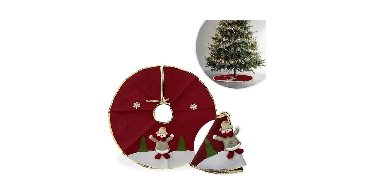 Melhor Saia Para Arvore de Natal: Guia Por Tamanho
