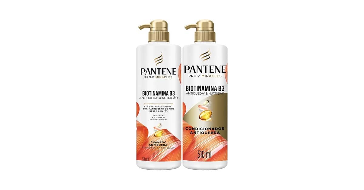 Melhor Shampoo e Condicionador Pantene: Linhas Miracles e Pro-V
