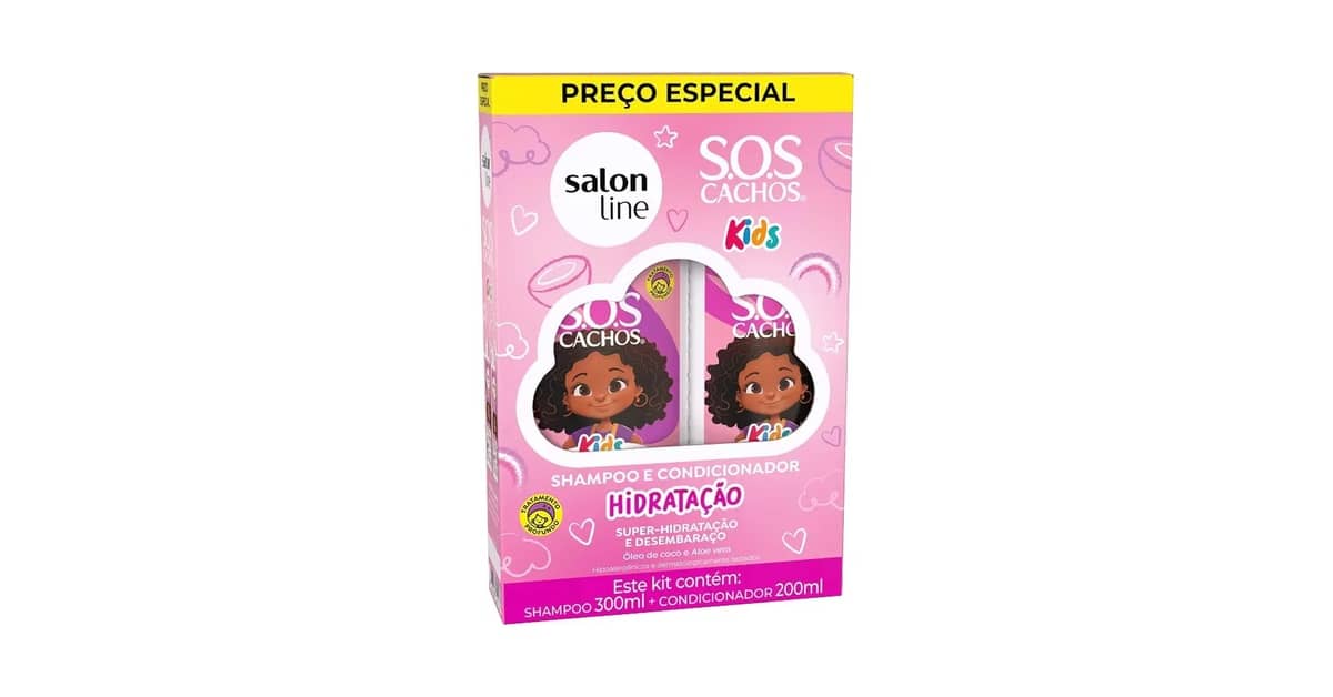 Melhor Shampoo e Condicionador Para Cabelos Cacheados Infantil?
