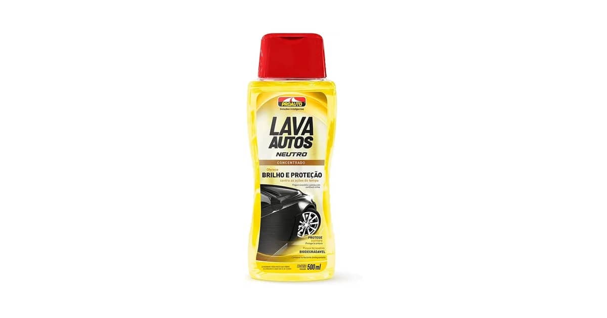 Melhor Shampoo Neutro para Carros: 5 Opções Concentradas