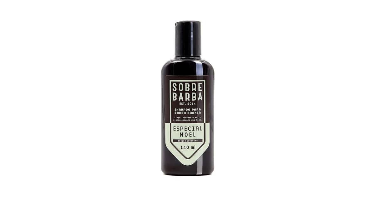 Melhor Shampoo para Barba Branca: Cuidado e Vitalidade