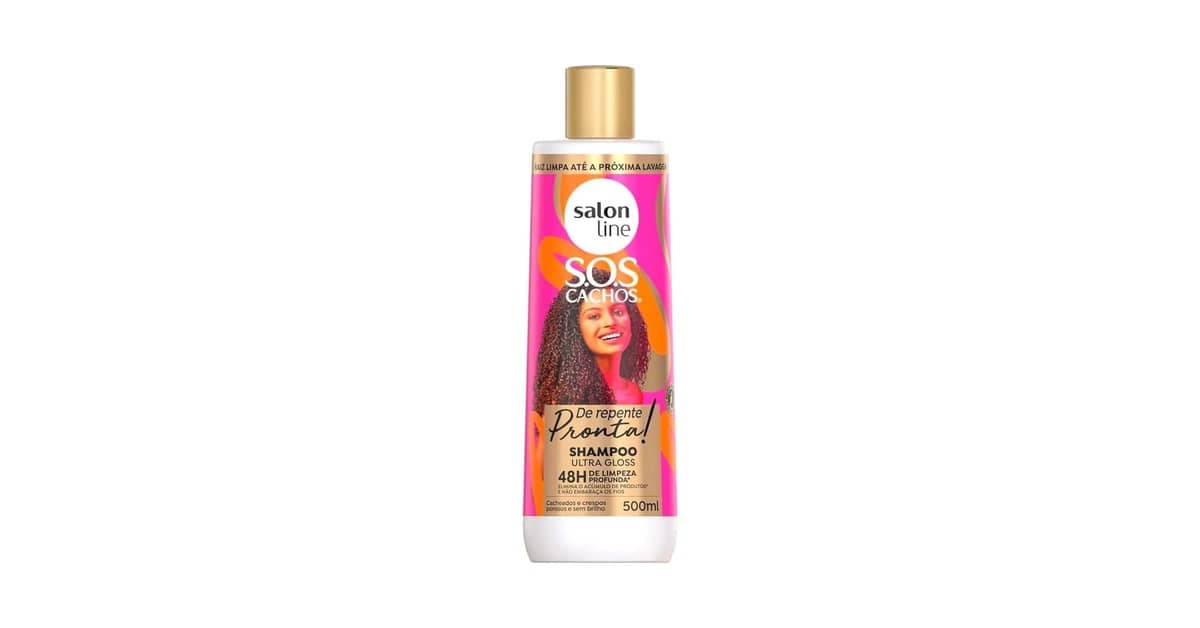 Melhor Shampoo para Cabelo Cacheado Salon Line: Hidratação e Definição