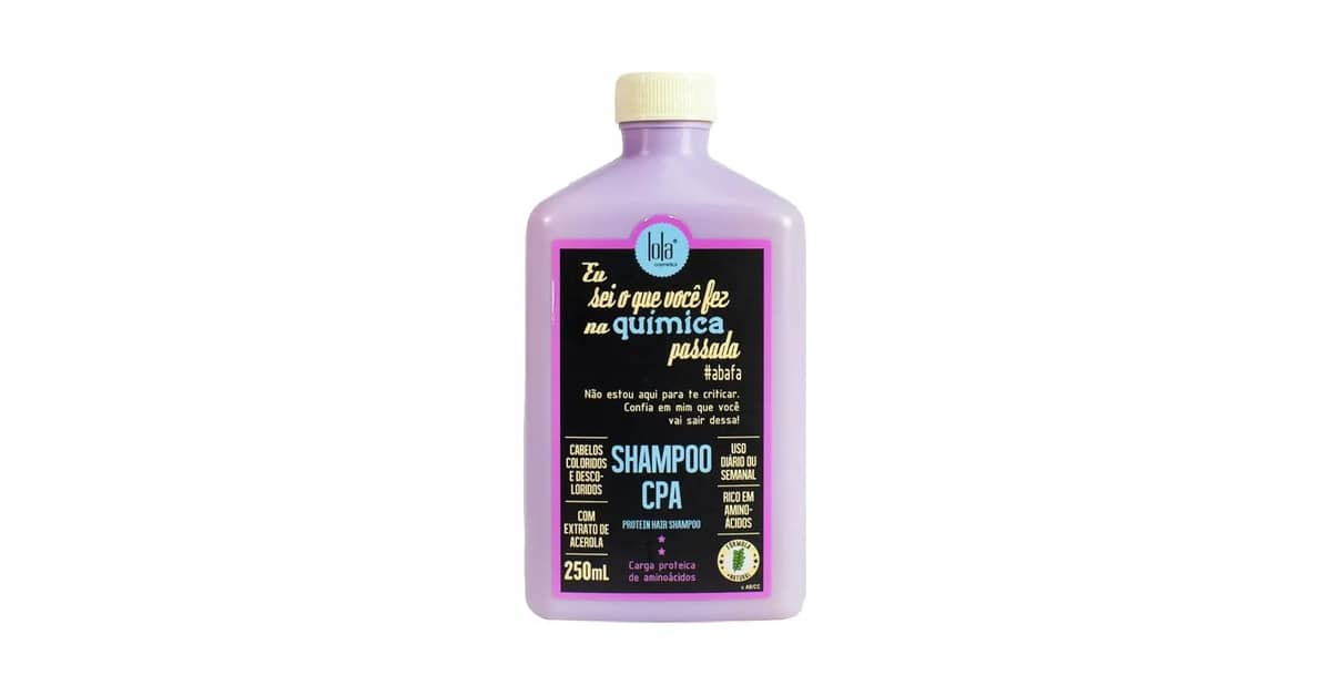 Melhor Shampoo Para Cabelo Com Quimica: SOS Cabelos