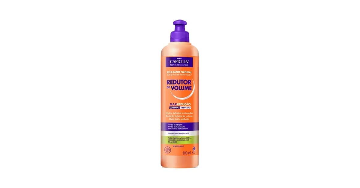 Melhor shampoo redutor de volume para Controle de Frizz