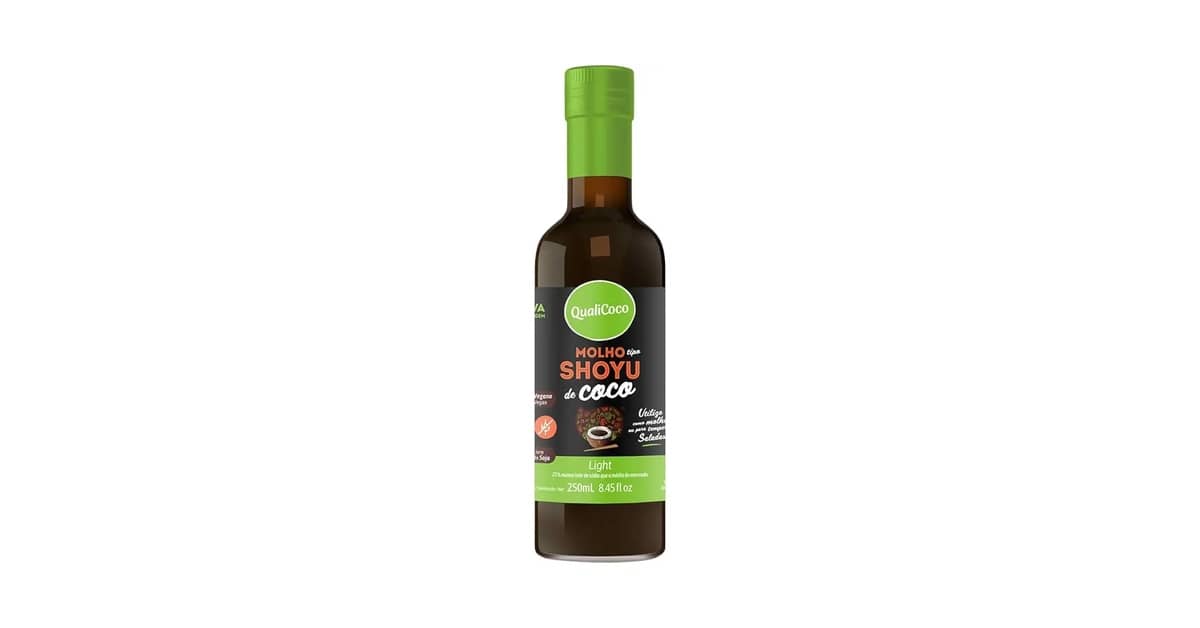 Melhor Shoyu de Coco: 5 Opções Saudáveis!