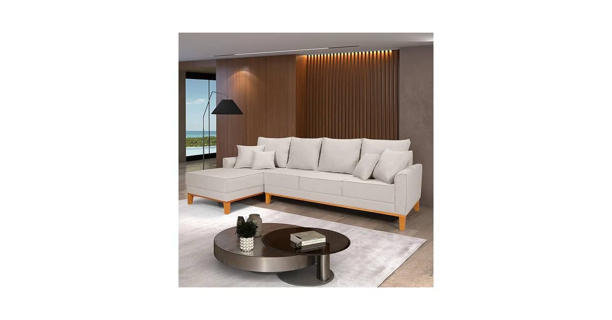 Melhor Sofa de 4 Lugares: O Guia de Tipos e Tecidos