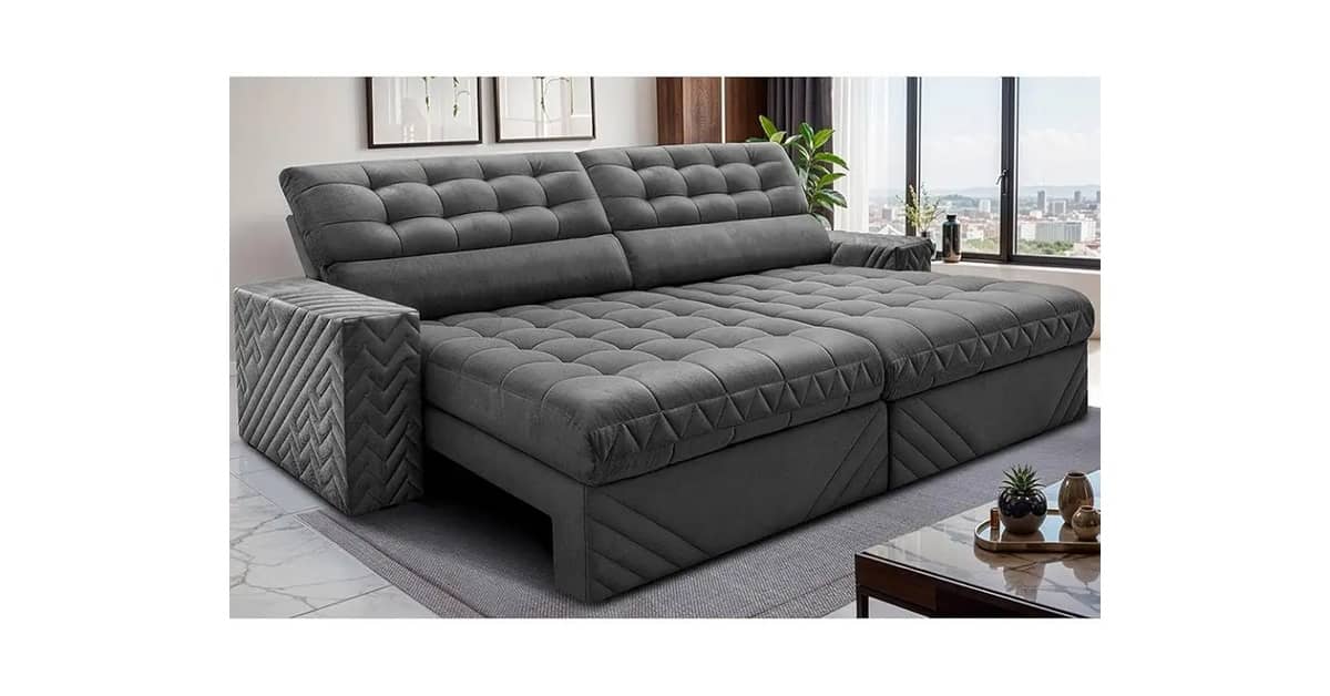 Melhor Sofá Retrátil com Molas Ensacadas: Top 10