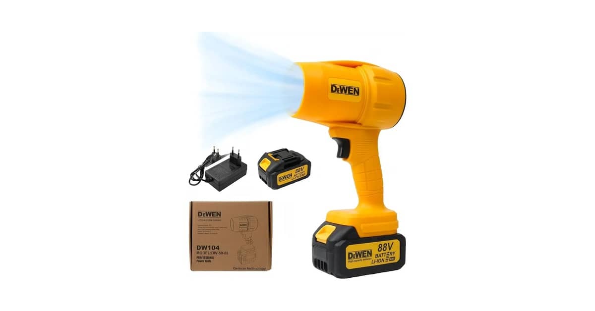 Melhor Soprador de Folhas sem Fio: Potência e Portabilidade