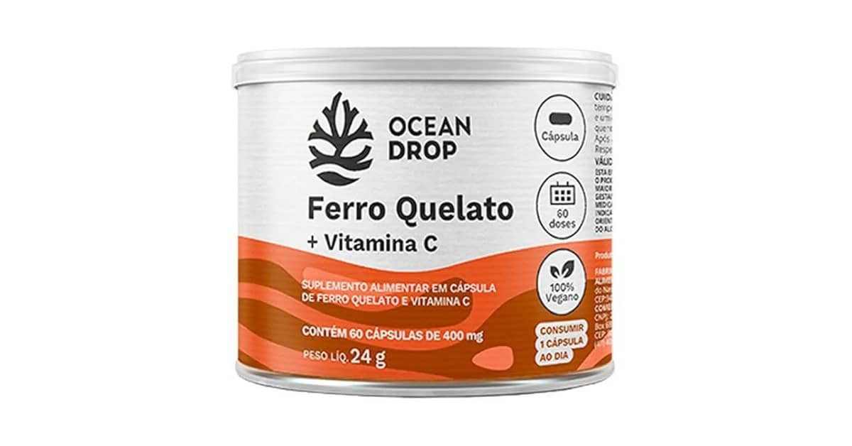 Melhor Suplemento de Ferro e Vitamina C Para Absorção