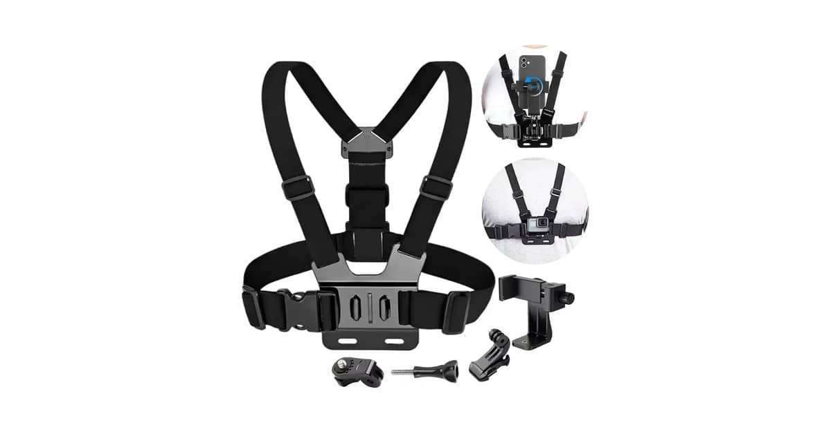 Melhor Suporte de Peito para GoPro e Câmeras de Ação: 10 Modelos de Elite