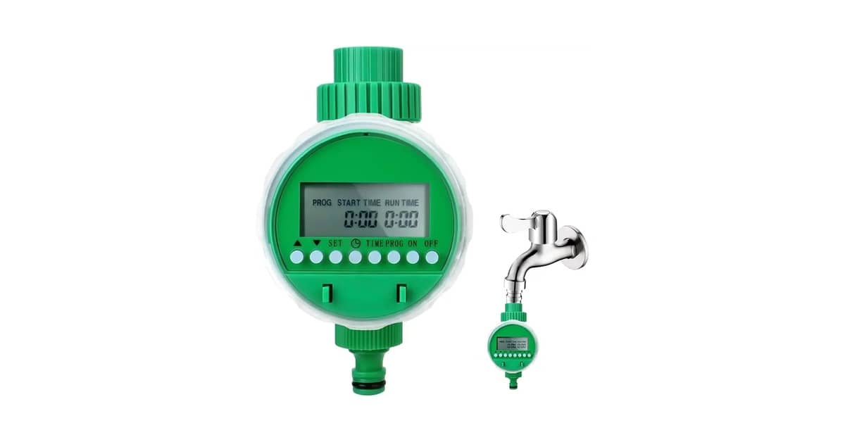 Melhor Temporizador para Irrigacao: Como Automatizar?