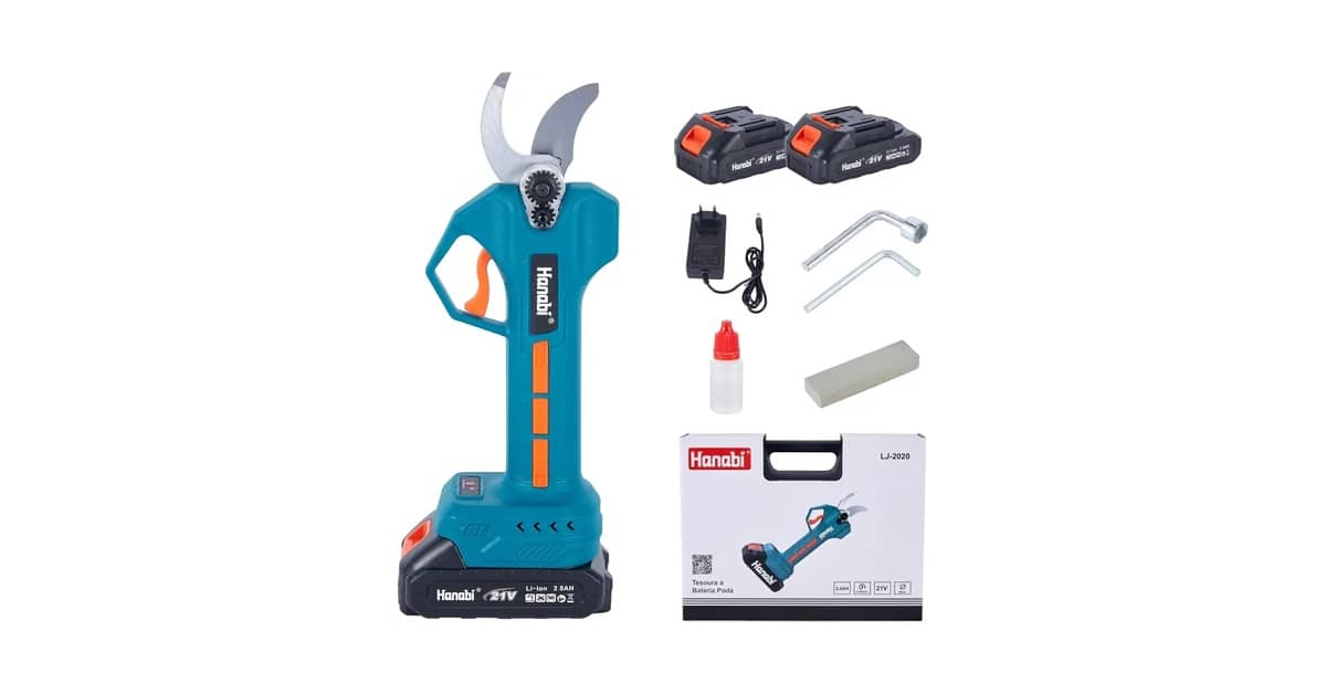 Melhor Tesoura de Poda Profissional Elétrica Bateria: Potência e Precisão