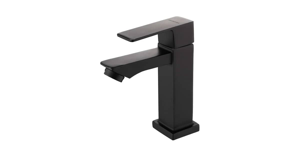 Melhor Torneira Preta para Banheiro: Design e Durabilidade