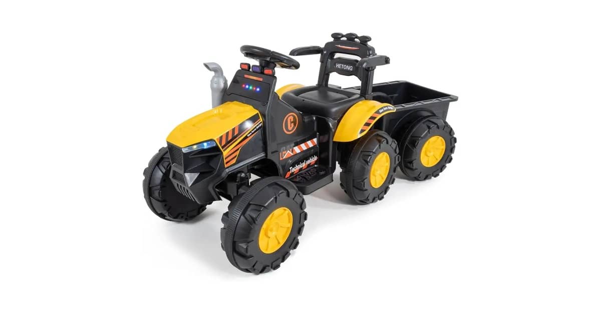 Melhor Trator Eletrico Infantil: 6V ou 12V? Qual Escolher?