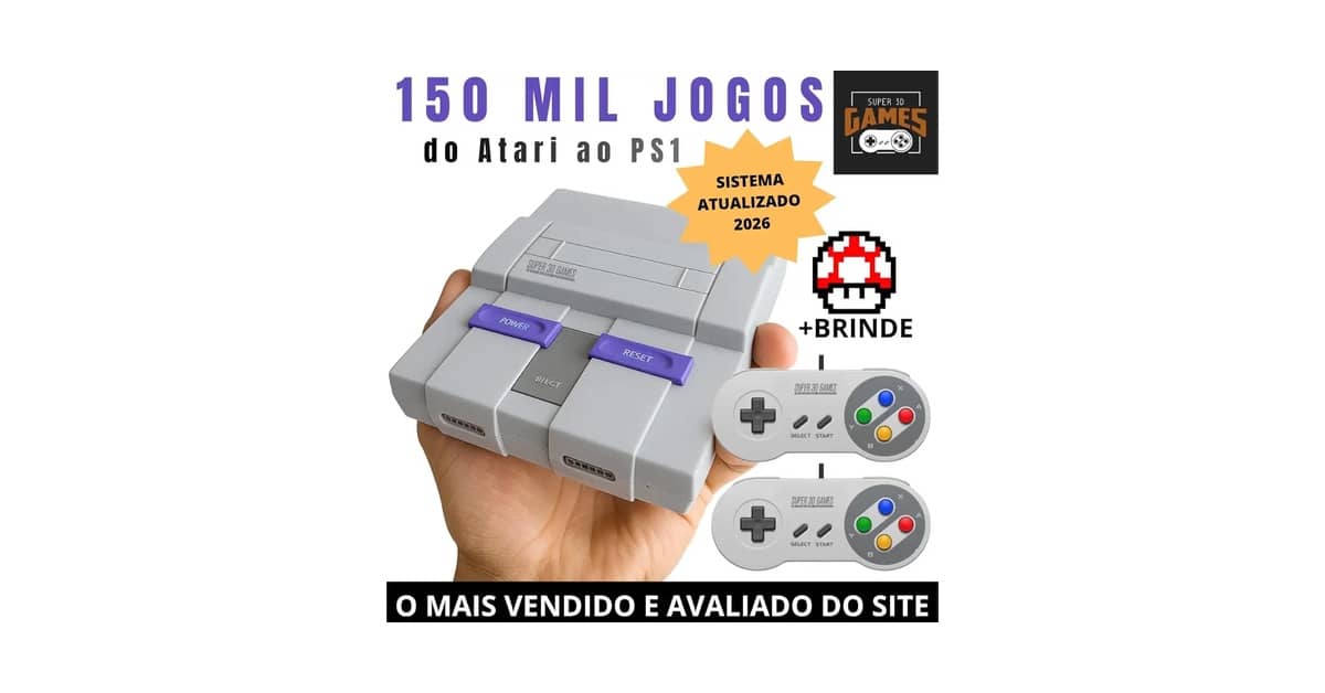 Melhor Videogame Antigo: 10 Modelos para Nostalgia