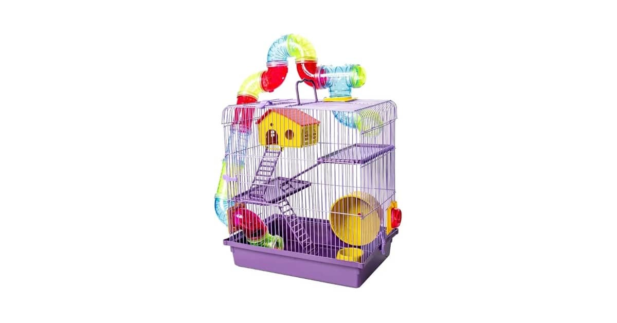 Melhores Gaiolas para Hamster Sirio: 5 Opções Espaçosas