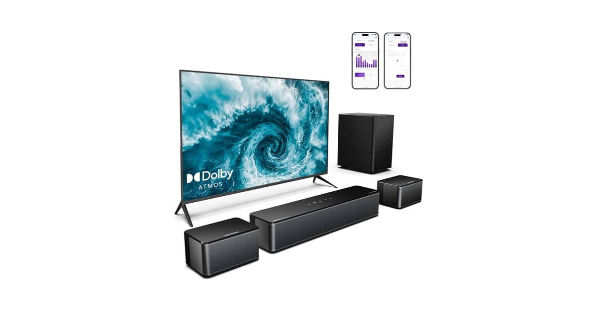Melhores Lançamentos de soundbars com Dolby Atmos: 10 Opções de Alta Performance