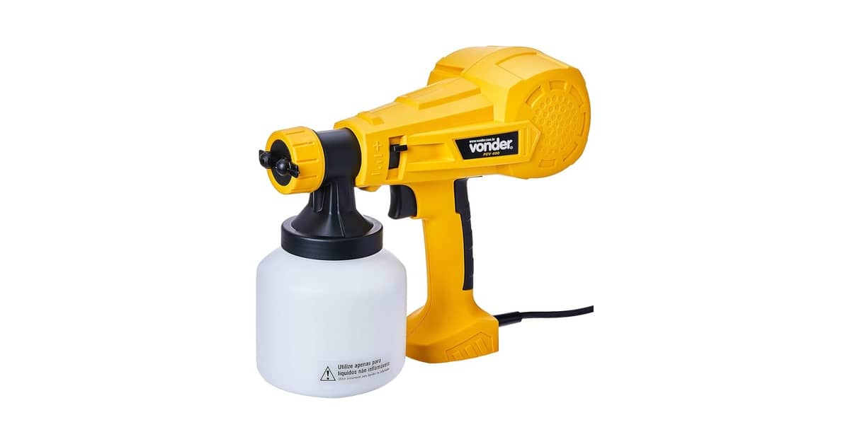 Pistola de Pintura Elétrica - Qual a Melhor? 10 Modelos de Alta Precisão