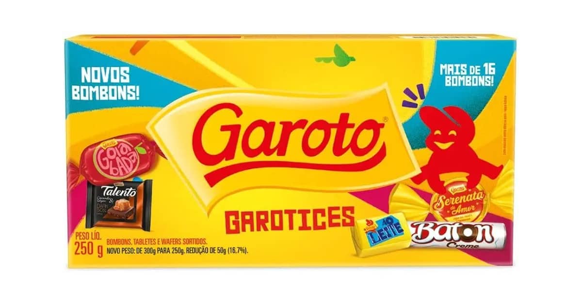 Qual a Caixa de Bombom Mais Vendida no Brasil?