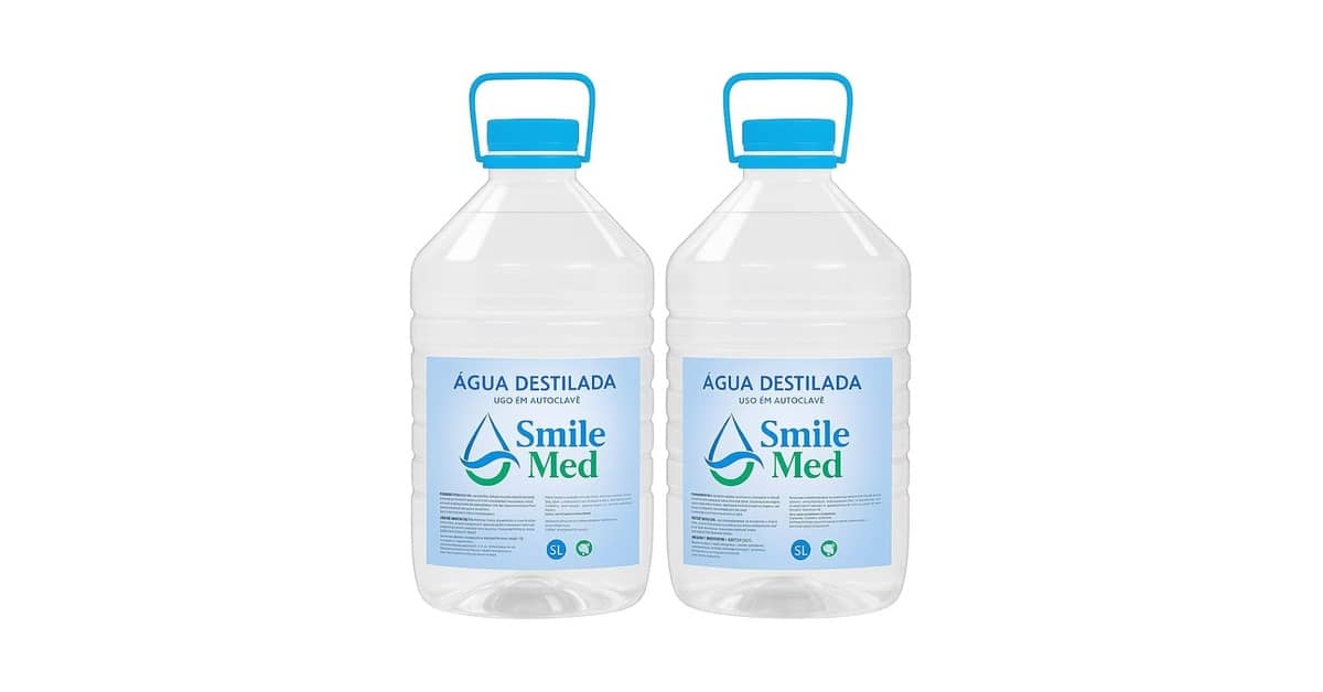 Qual a Melhor Água Destilada para CPAP? 10 Opções