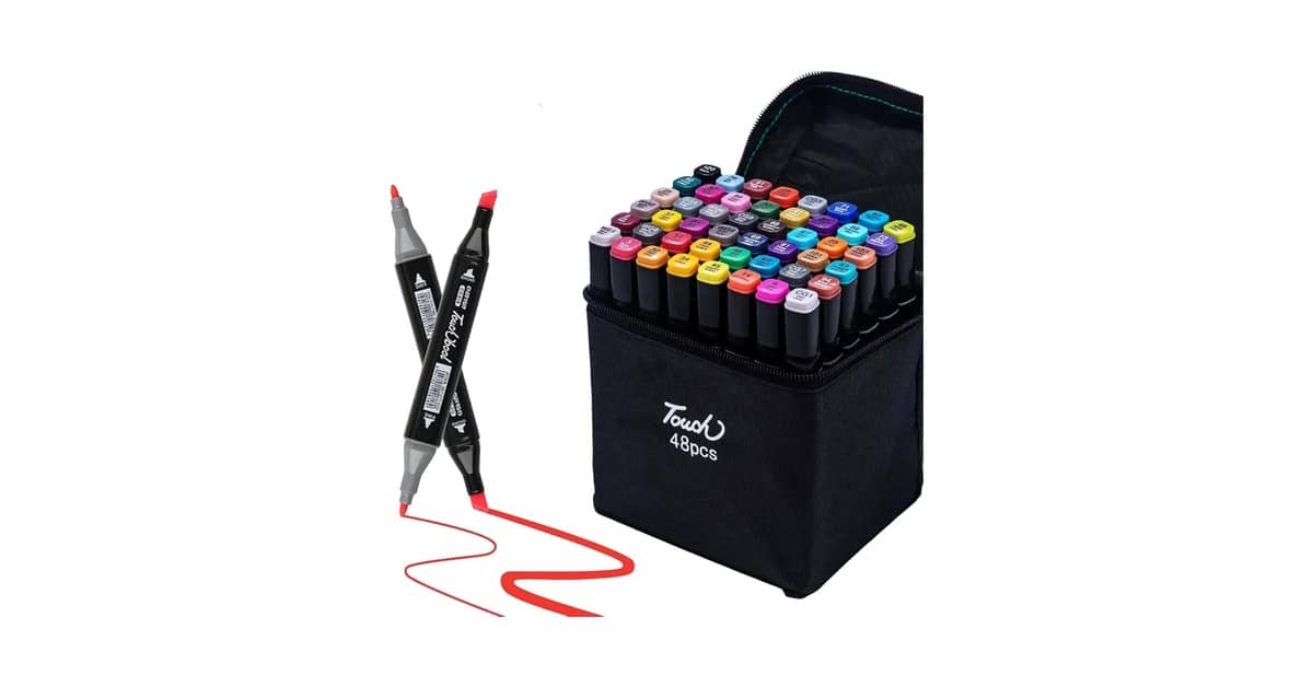 Qual a Melhor Caneta para Pintar Desenhos? Álcool ou Água?