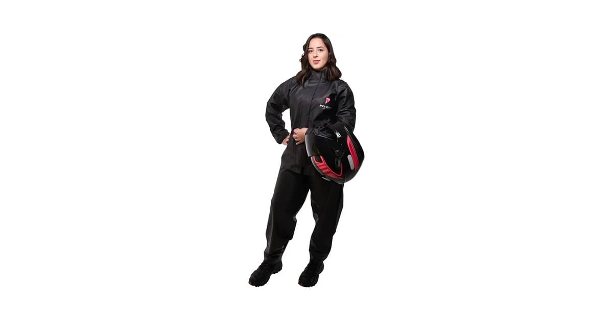 Qual a Melhor Capa de Chuva Para Motoqueiro Feminina? PVC ou Nylon
