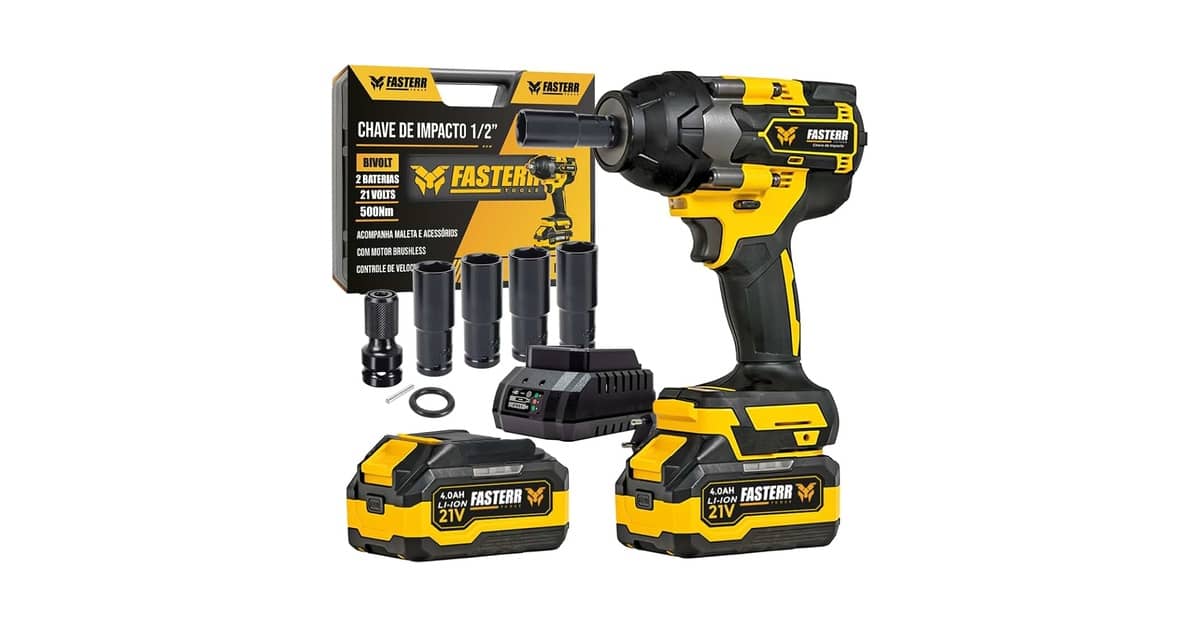 Qual a Melhor Chave de Impacto Profissional? Alto Torque