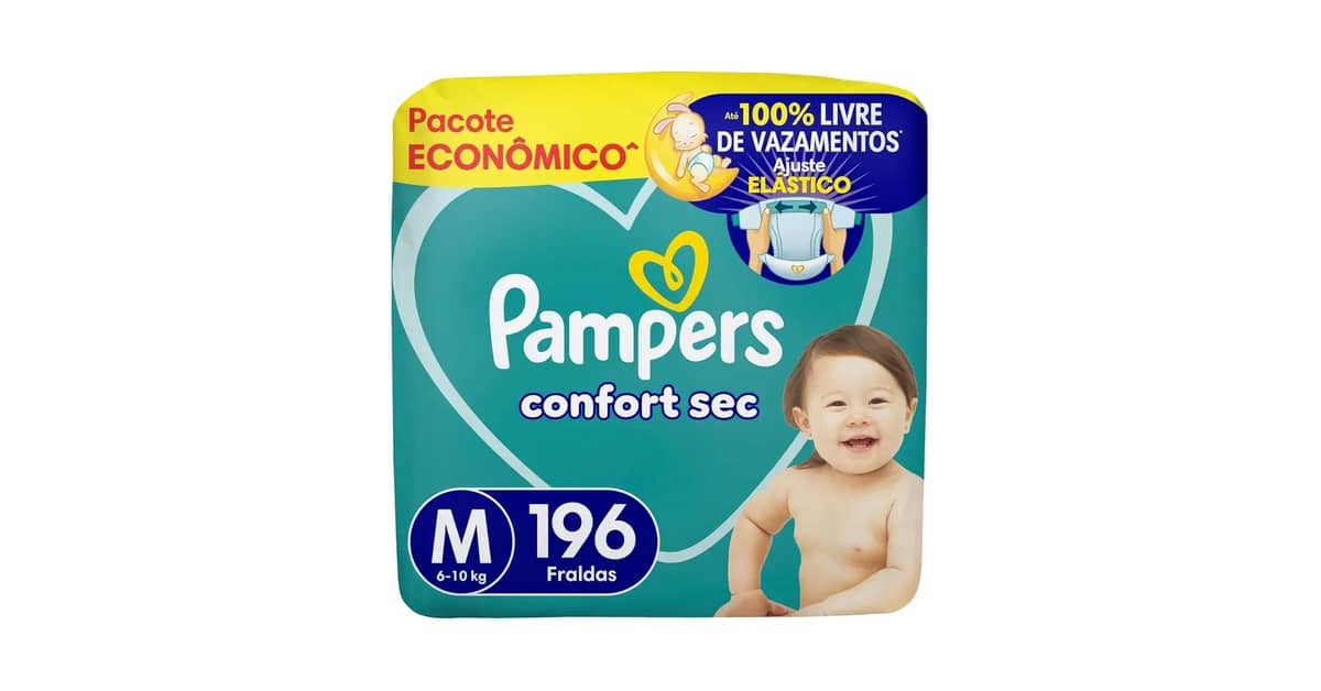 Qual a Melhor Fralda Pampers Confort Sec ou Super Sec? Compare Absorção e Preço