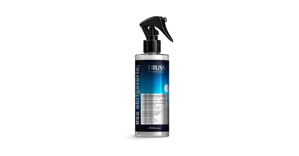Qual a Melhor Linha da Truss para Cabelos Ressecados? 10 Produtos-Chave