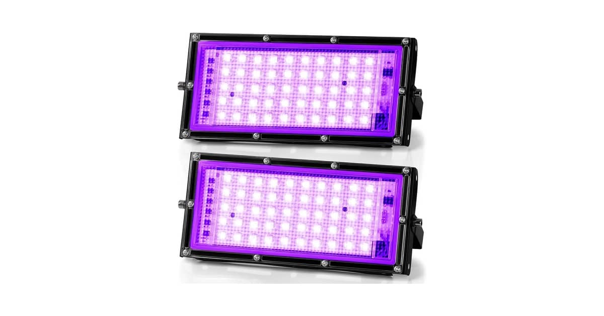 Qual a Melhor Luz Negra para Festa? LED vs Fluorescente