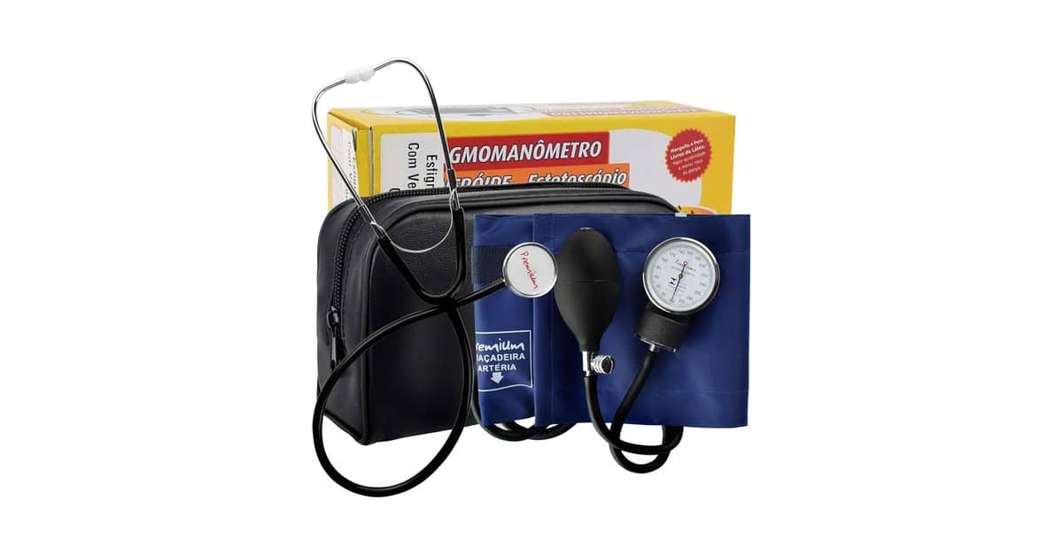 Qual a Melhor Marca de Esfigmomanômetro é Estetoscópio? 10 Kits