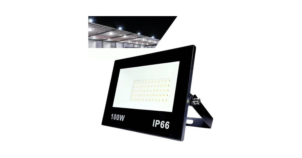 Qual a Melhor Marca de Refletor para Área Externa? Modelos de 100W a 500W