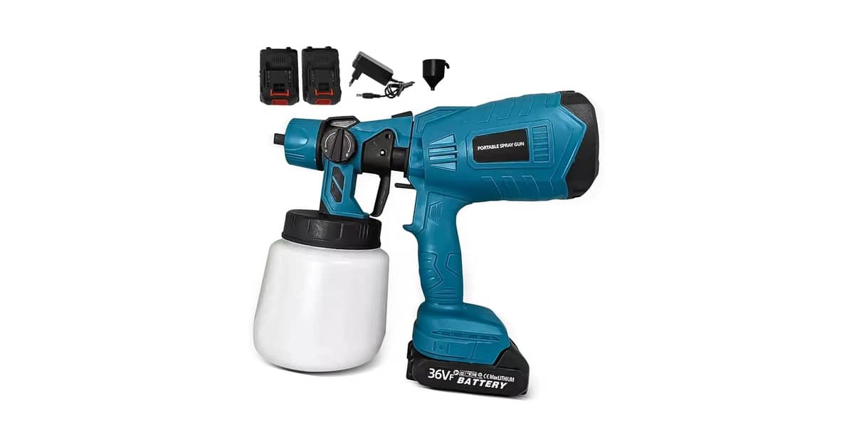 Qual a Melhor Pistola de Pintura a Bateria? Análise de 10 Kits