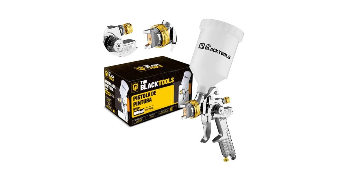Qual a Melhor Pistola de Pintura Automotiva Profissional