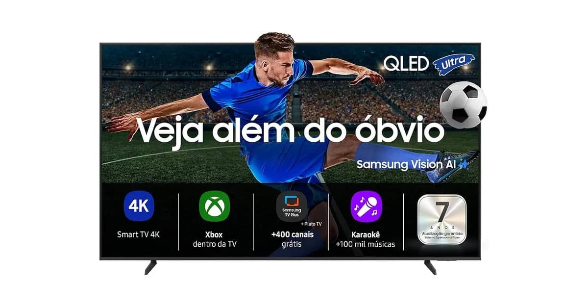 Qual a Melhor TV QLED da Samsung com IA?