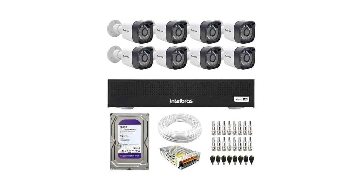 Qual Melhor DVR Intelbras 8 Câmeras Para Full HD?
