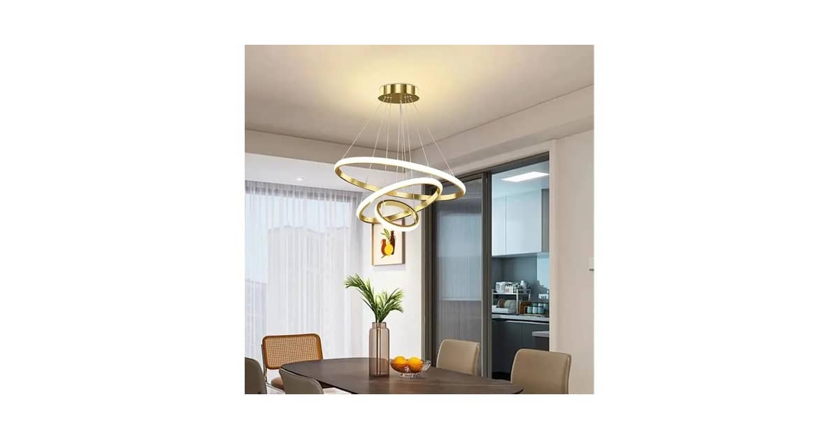 Qual Melhor Lustre para Sala de Jantar? LED ou E27