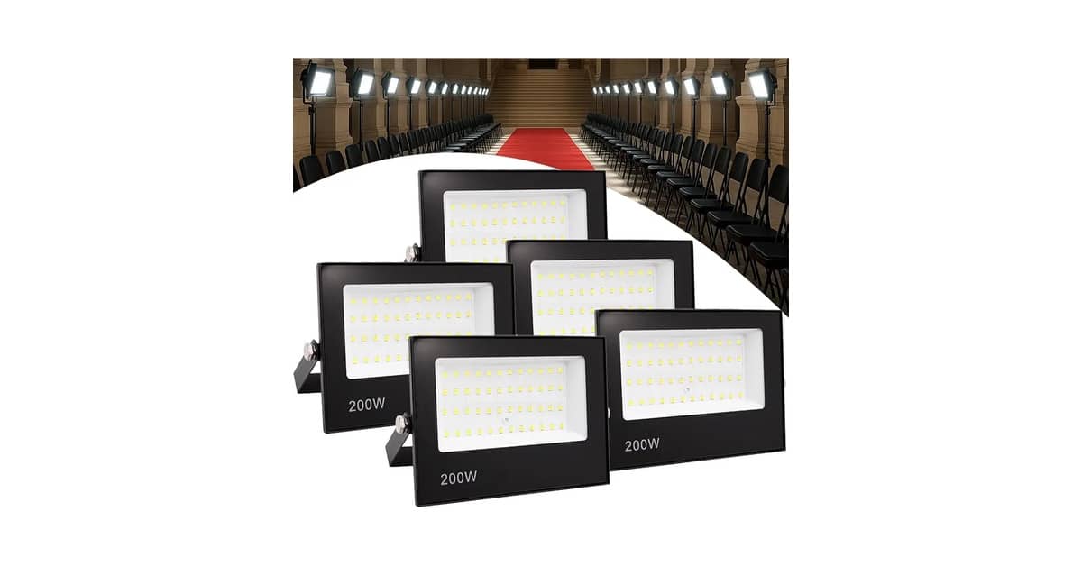 Qual Melhor Refletor Led 200w? Frio ou Quente