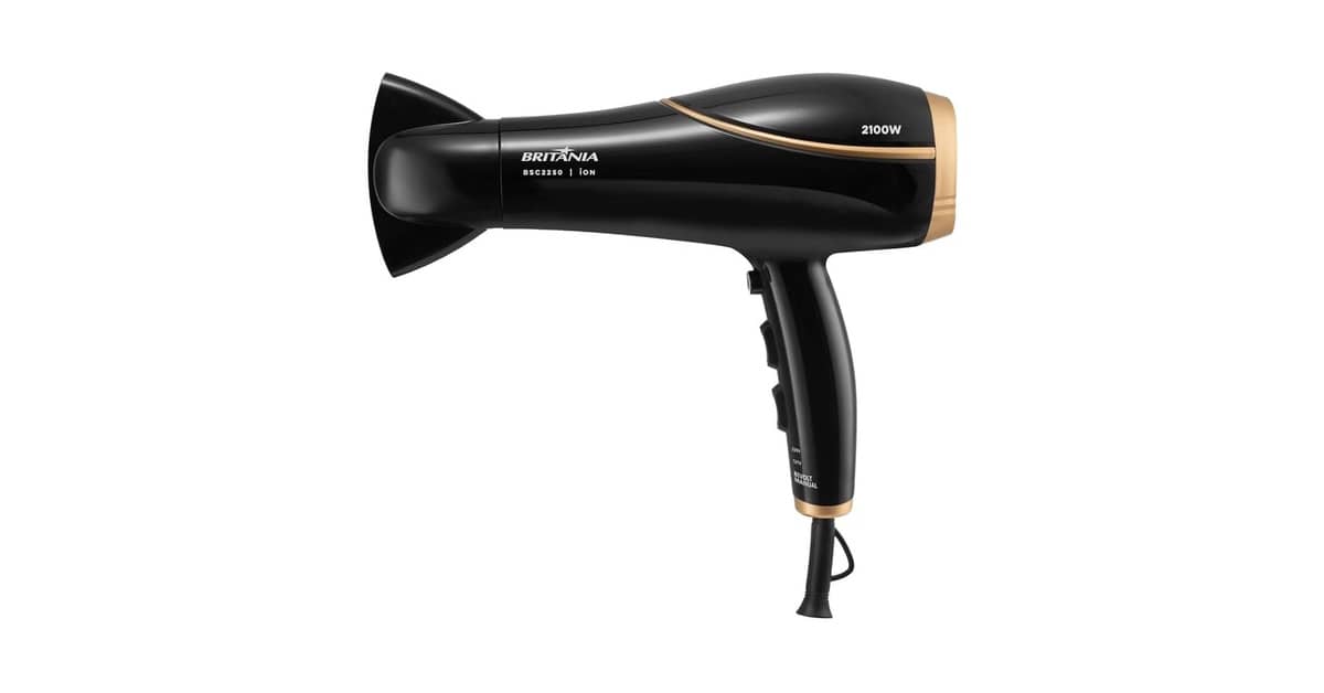Qual Melhor Secador Gama ou Britania: Potência e Íons