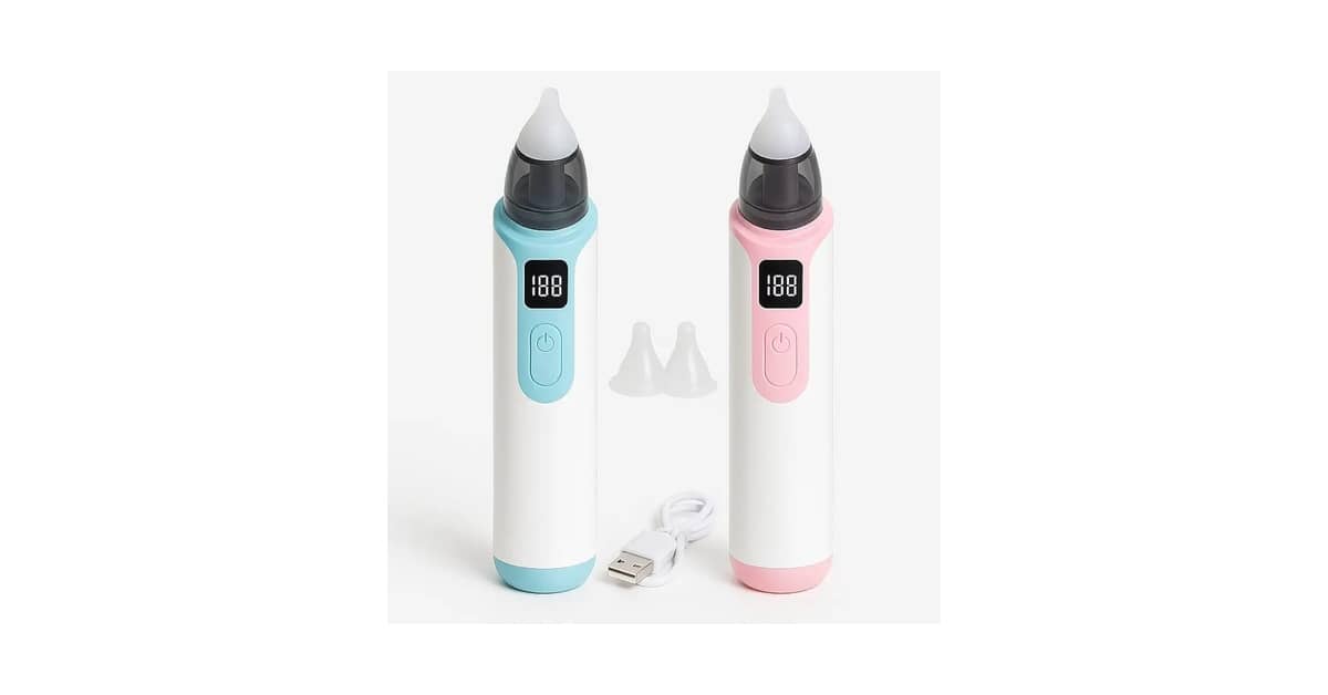 Qual o Melhor Aspirador Nasal Elétrico Para Bebê? 10 Modelos Seguros