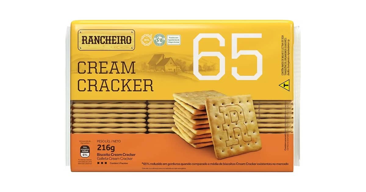 Qual o Melhor Biscoito Cream Cracker Para Dieta?