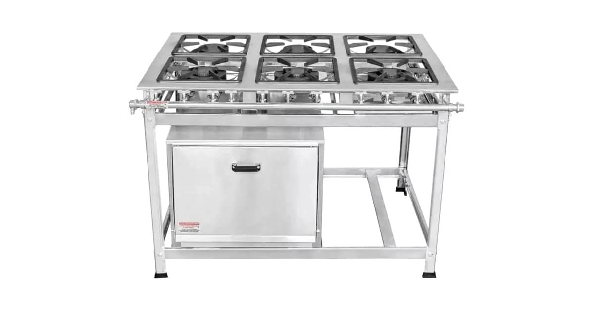 Qual o Melhor Fogão Industrial 6 Bocas com Forno: Análise de 4 Modelos