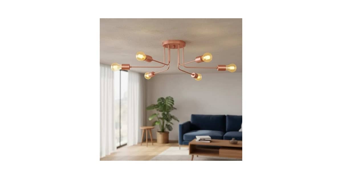 Qual o Melhor Lustre para Sala Pequena? Guia de Escolha