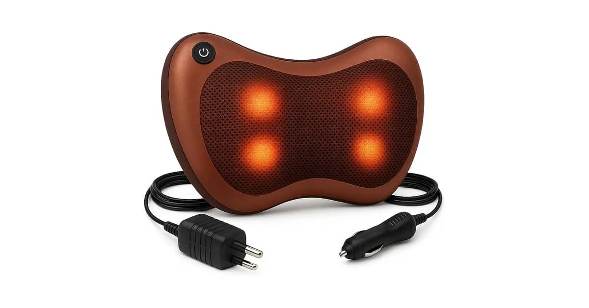 Qual o Melhor Massageador Elétrico Para as Costas? Guia Com 10 Tipos