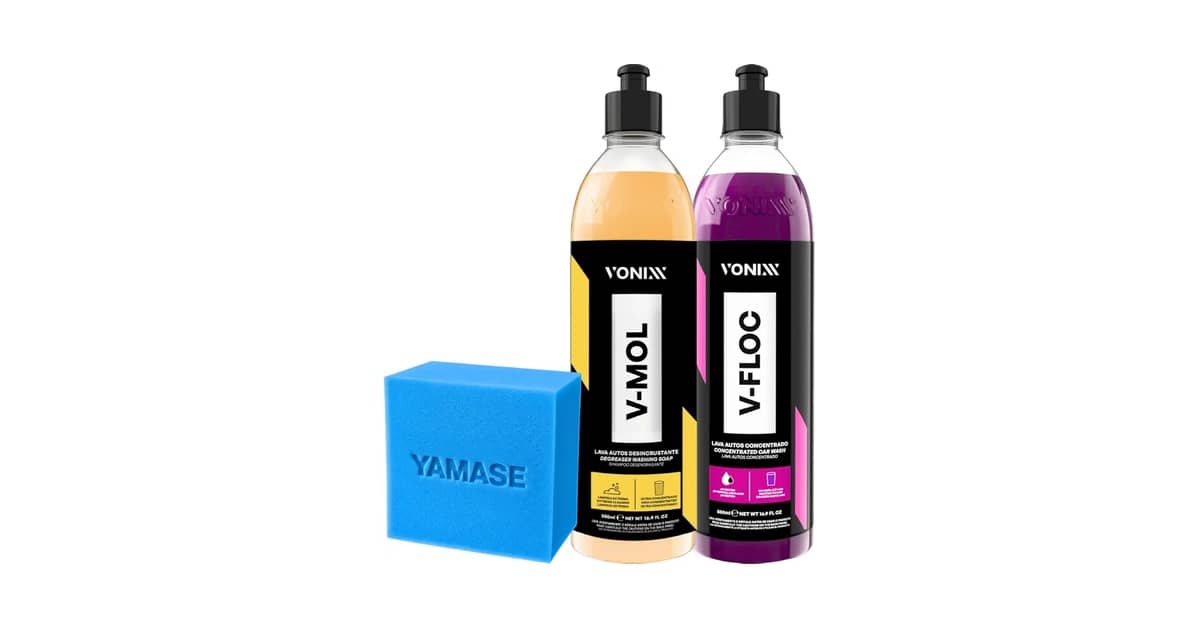 Qual o Melhor Shampoo Para Lavar Carro da Vonixx Para Brilho ou Limpeza Pesada?
