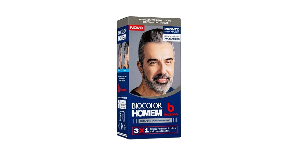 Qual o Melhor Tonalizante para Cabelos Grisalhos Masculino? Cor Natural